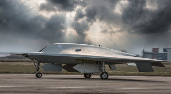  	Taranis taxiing at Warton, Lancashire