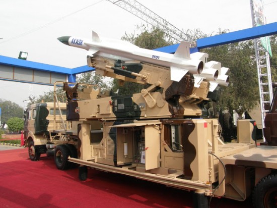 Akash India Anti Aircraft Missile System