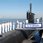 Comandante da Força de Submarinos do Peru visita o Comando da Força de Submarinos da Marinha do Brasil
