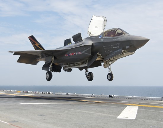 F-35B phase II testing aboard USS Wasp