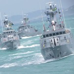 Navios do Comando do 3º Distrito Naval realizam Parada Naval