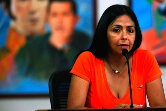 Ministra da comunicação venezuelana