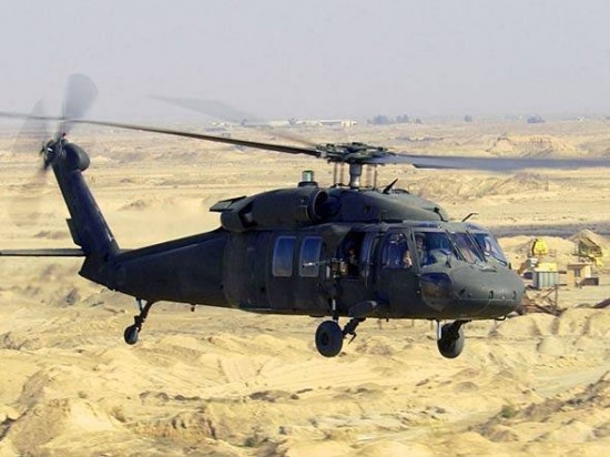 Segundo alguns relatos, quando os extremistas tomaram o aeroporto de Mossul, no Iraque, havia helicópteros americanos Black Hawk lá. Nenhum foi visto voando depois da captura. É possível que tenham sido danificados.