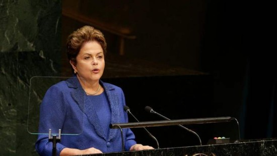 A líder brasileira marcou presença na cimeira da ONU, em Nova Iorque, e defendeu outra forma de intervenção para travar as ações do Estado Islâmico