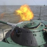 Navios da flotilha do Mar Cáspio começaram manobras de adestramento