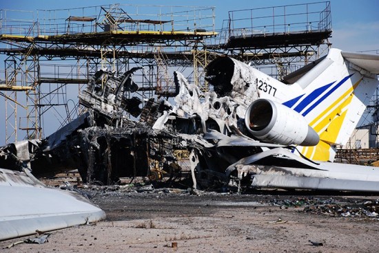 Aeroporto de Donetsk.3