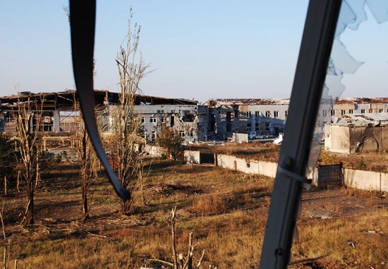 Aeroporto de Donetsk.9