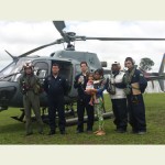Comando do 9° Distrito Naval realiza Evacuação Aeromédica durante “Operação Amazônia 2014”
