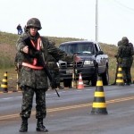 Forças Armadas vão atuar nas estradas visando frear o contrabando de armas e drogas