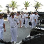Delegação da Marinha Militar Italiana visita Força de Submarinos