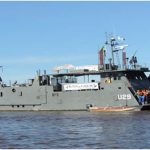 Aviso-Transporte Fluvial “Piraim” realiza Comissão de Patrulha e Inspeção Naval