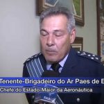 Caças Gripen NG virão para Anápolis afirmou o Chefe do EMAER Ten.-Brig Paes de Barros