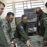 Militares da AFSOUTH vieram ao Brasil para intercâmbio de Busca e Salvamento