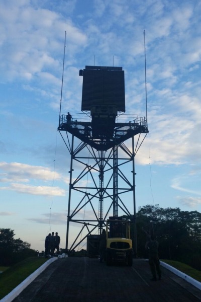 Destacamento de Controle do Espaço Aéreo de Cruzeiro do Sul (DTCEA-CZ) ampliou sua área de vigilância com a instalação do radar TPS-B34.3