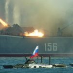 Marinha russa realiza exercícios no mar Mediterrâneo