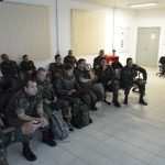 Comandante da 6ª Bda Inf Bld recebe Briefing do Exercício de Simulação Integrada