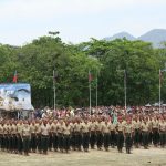 Cerimônia de brevetação dos novos paraquedistas do Exército Brasileiro