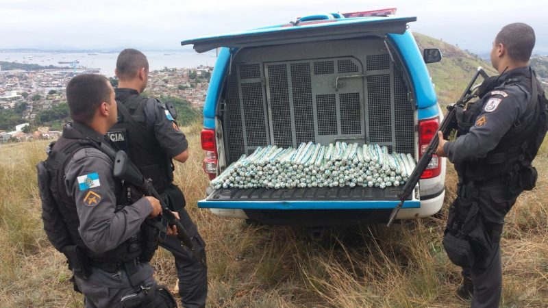 Policiais militares do 12º BPM