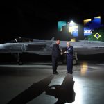 Saab apresenta primeiro Gripen E para o Brasil